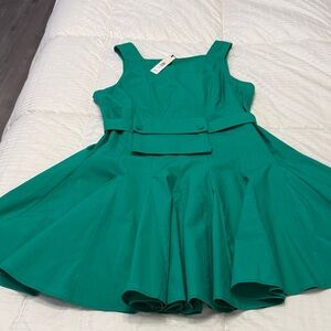 Banana republic Emerald Green Dress brand new with tags size small tall